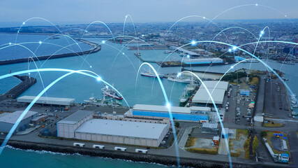 港湾とネットワーク　スマート漁業