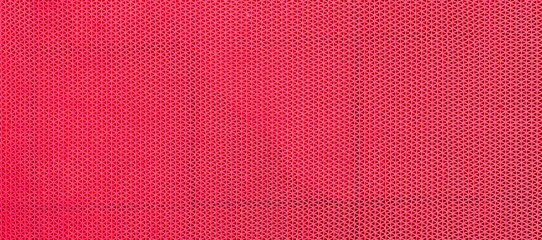 Panorama of Red plastic doormat texture and background seamless