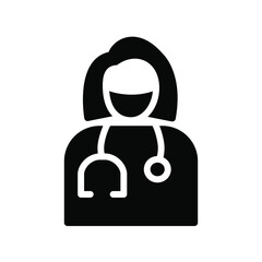 Illustration Vector graphic of doctor icon