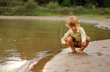 The boy by the river