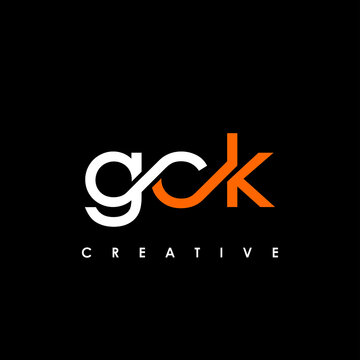 GCK Letter Initial Logo Design Template Vector Illustration