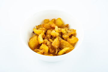 A bowl of chicken butter
