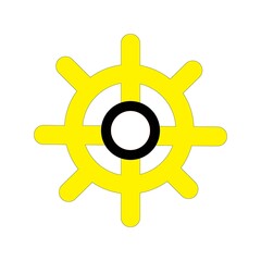 Fototapeta premium Sun Vector illustration Icon