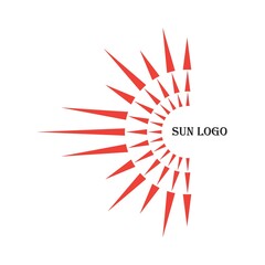 Sun Vector illustration Icon