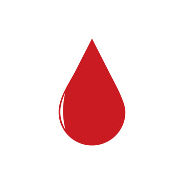 blood drop icon vector illustration 