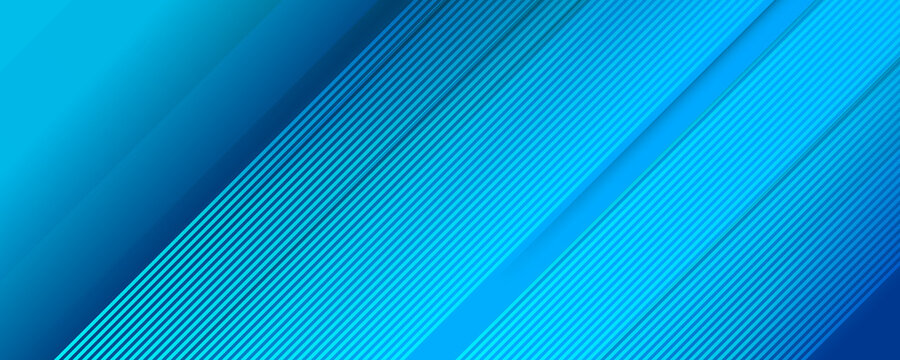 Neon glowing techno lines, blue hi-tech futuristic abstract background template with square shapes