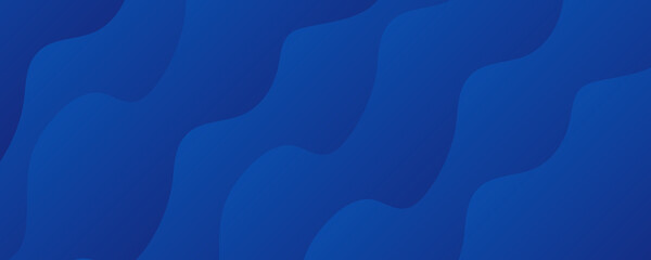 Modern blue layered abstract background