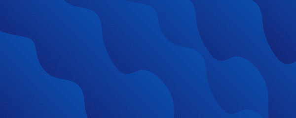 3D modern wave curve abstract presentation background. Luxury paper cut background. Abstract decoration, golden pattern, halftone gradients, 3d Vector illustration. Dark blue background 