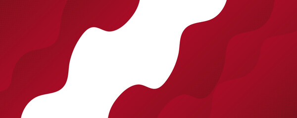 Red modern 3d wave background