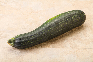 Tasty young organic natural zucchini
