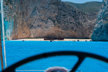 Shipwreck Bay auf Zakynthos