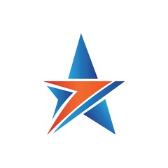 Obraz premium Star icon Template