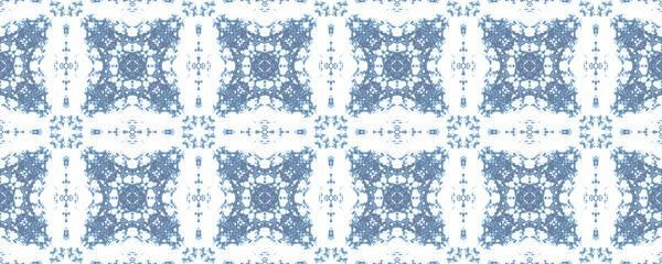 Monochrome Seamless Decor. Air Painted Template.