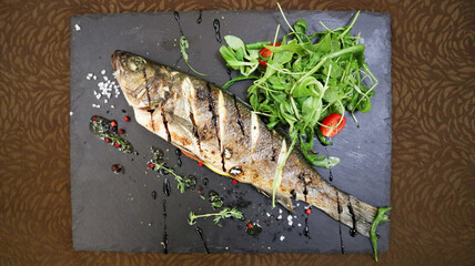 main meat food restaurant fish