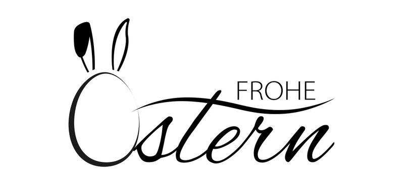 Happy easter, Frohe Ostern