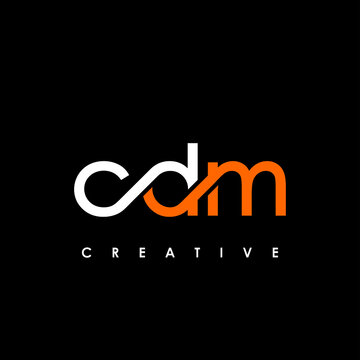 CDM Letter Initial Logo Design Template Vector Illustration