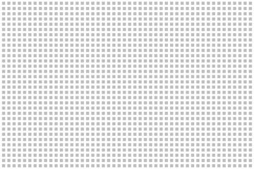 Grid paper. Dotted grid on white background. Abstract dotted transparent illustration with dots. White geometric pattern for school, copybooks, notebooks, diary, notes, banners, print, books