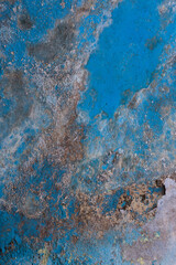 worn disoclored bluish tone abstract, scratch surface background texture