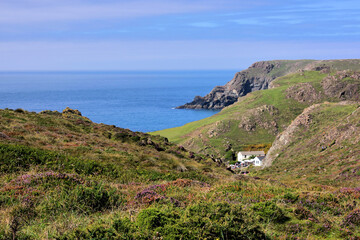 The First View of Kynance Cove on the Long Walk from the Nearest Car Park.