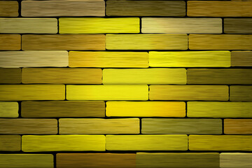 Abstract Background Yellow brick wall