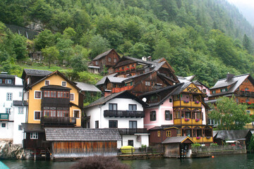 Fototapeta na wymiar Village in Austria