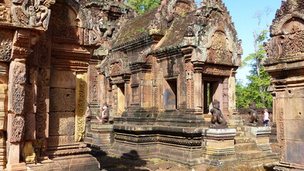 Tempel Banteay Srei , Angkor, Kambodscha
