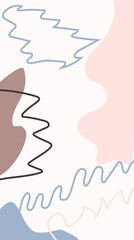 brochure, annual report and cover design templates for beauty, spa, wellness, natural products, cosmetics, fashion, healthcare