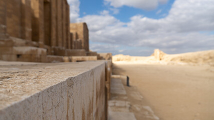 Fototapeta premium How many parties happened here? Al shaqqara