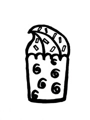 illustration of a jar of jam