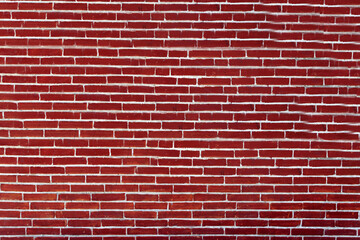 red brick wall background