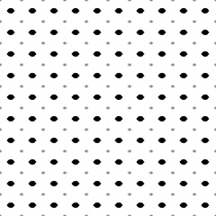 Square seamless background pattern from geometric shapes are different sizes and opacity. The pattern is evenly filled with black lemon symbols. Vector illustration on white background