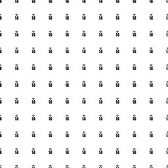 Square seamless background pattern from black 5G symbols. The pattern is evenly filled. Vector illustration on white background