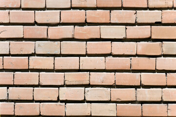 red brick wall