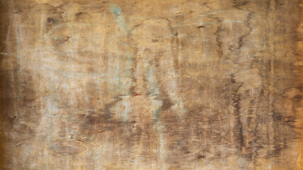 Obraz premium old brown rustic dark grunge wooden board texture - wood background banner