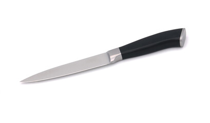 Kitchen knife isolated on white
