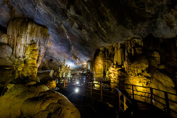 Beautiful Paradise Cave in Vietnam