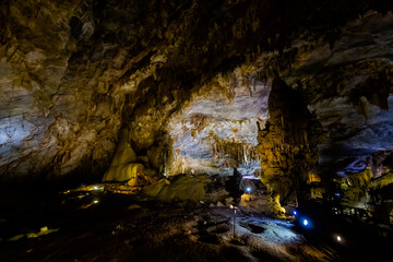 Beautiful Paradise Cave in Vietnam