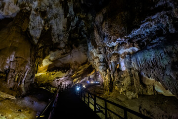 Beautiful Paradise Cave in Vietnam