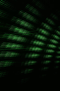 Abstract Green Digital Background Made With Light Brush.