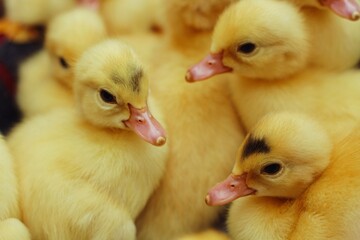 Yellow ducklings