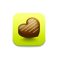 Candy Chocolate Sweet Food Logo Vector Icon Symbol