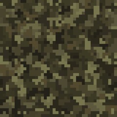 Texture military camouflage seamless pattern. Abstract army vector illustration