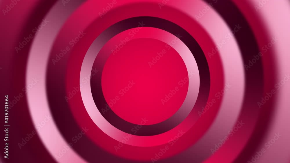 Poster stylish gradient round shapes motion background