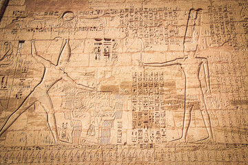 Ruins of the Egyptian Karnak Temple, the largest open-air museum in Luxor