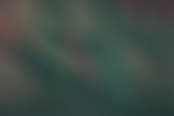 Abstract blurred background of dark green emerald color.