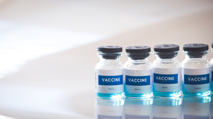 Different types of covid 19 vaccine bottles