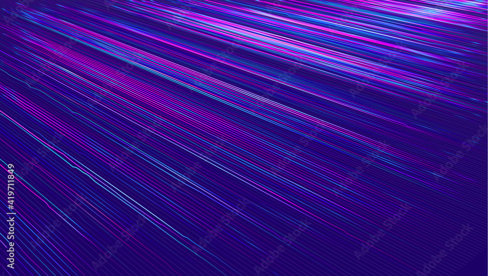 Poster light speed move vector background. dynamic motion trail. speed trail movement. furious motion minim