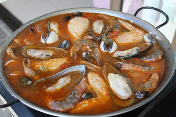 Paso a paso  Paella Mixta, Española
