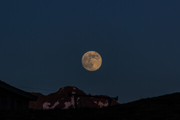 Mond Aufgang