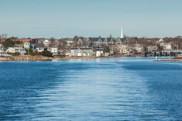 Obraz premium USA, Massachusetts, Cape Cod. Hyannis Harbor.